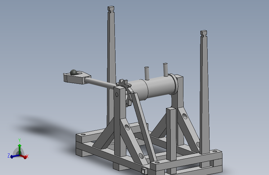 石弩弹射器、弹射器(20)