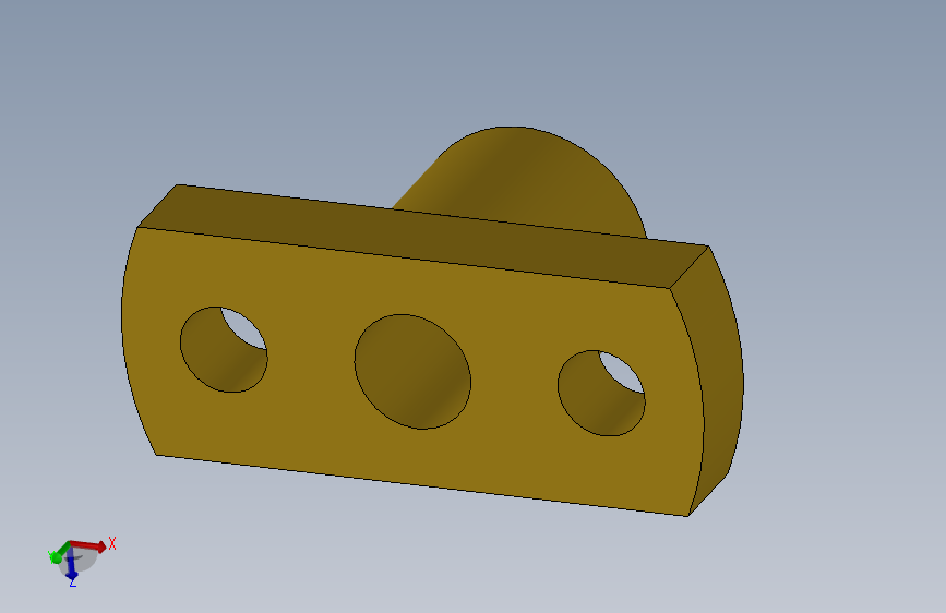 双切面黄铜螺母