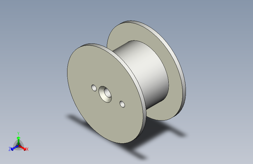 塑料绝缘铜线轴筒
