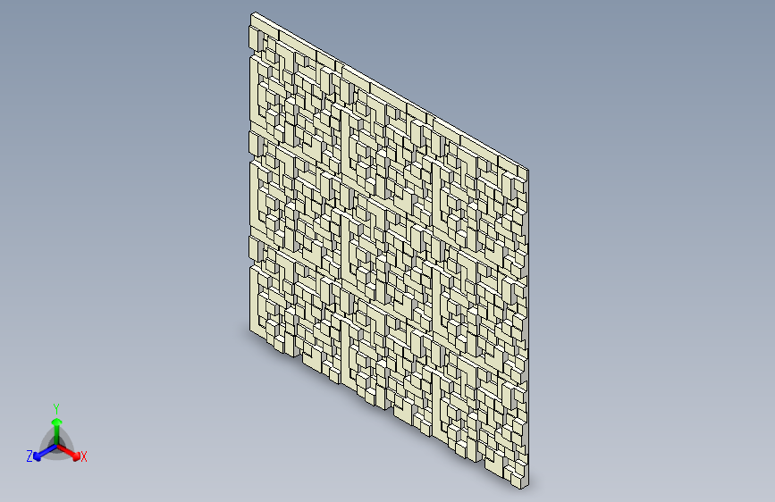 随机生成的地形图