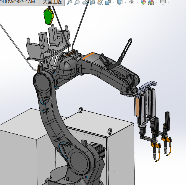 机器人焊接工位