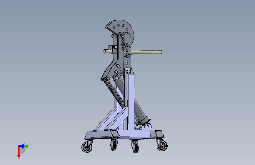 立式弯管机 STEP格式