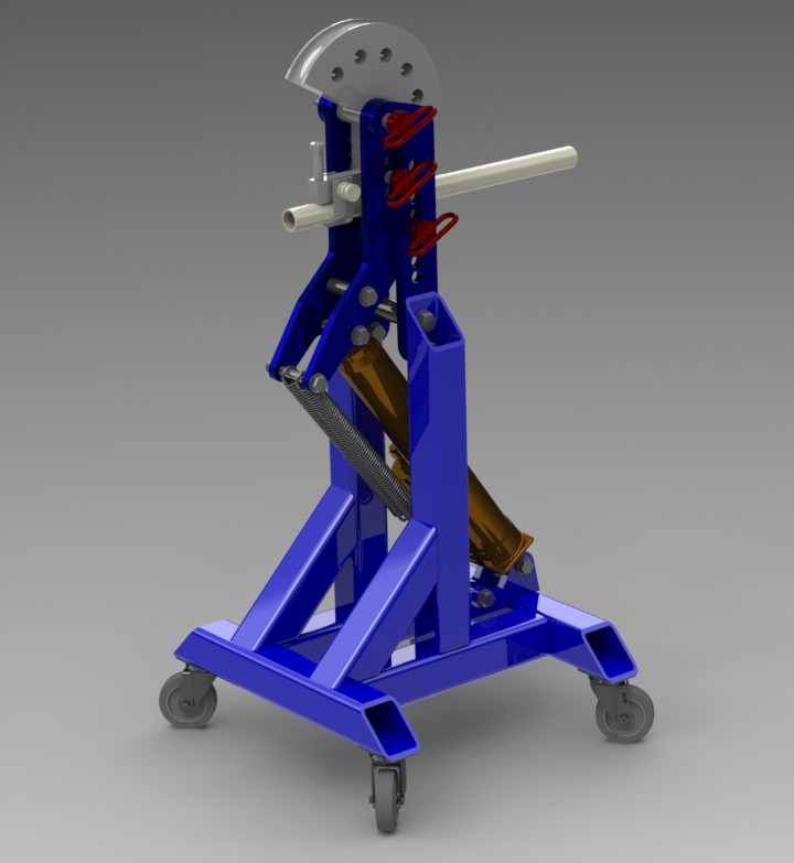 立式弯管机 STEP格式