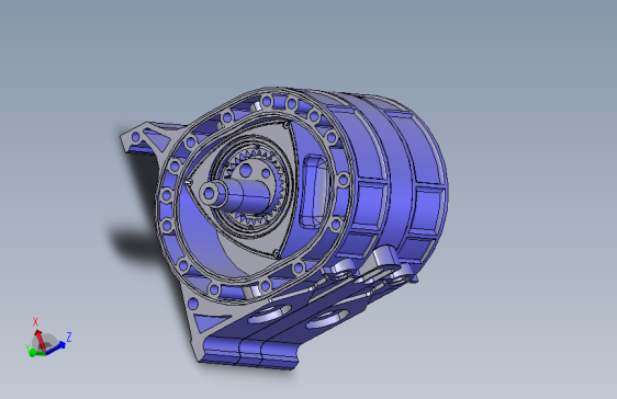 转子发动机内部结构 STP格式
