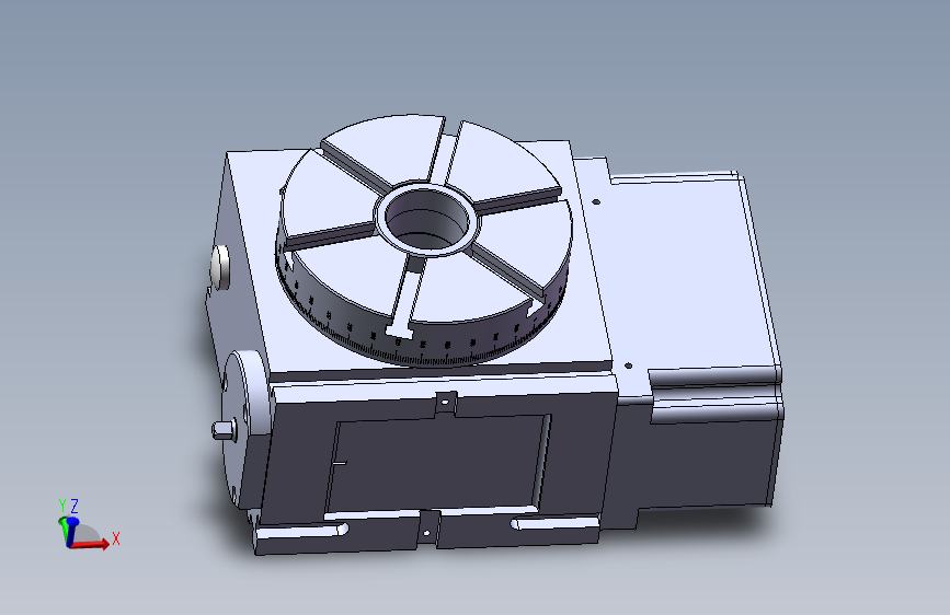 1826015-精密数控分度盘+cad