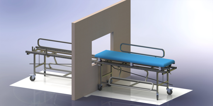 手术室用对接式患者转运担架sw18