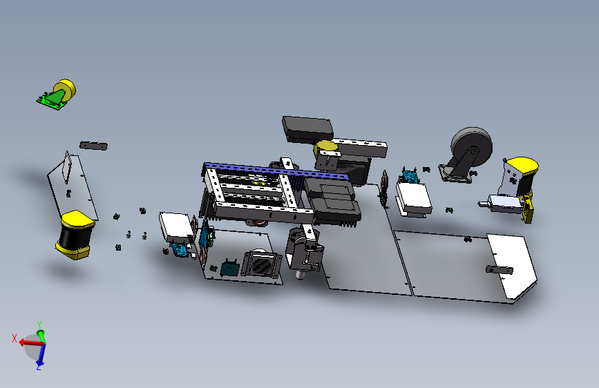A05-AGV搬运车（已经批量生产,含BOM+图纸）3D模型