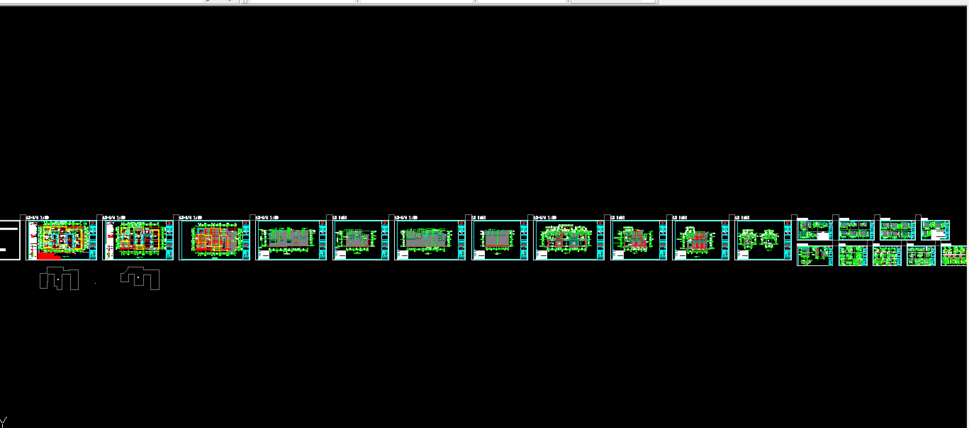 西昌市历史文化名城有机更新二期项目（一标段）项目建筑CAD施工图