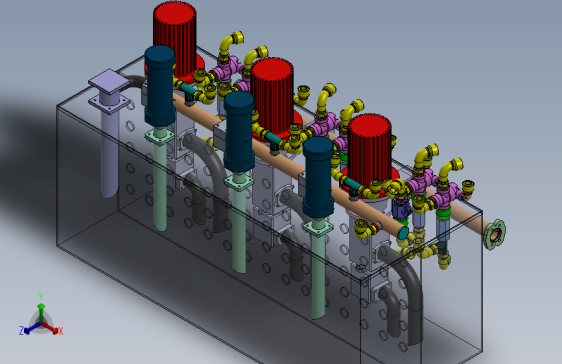 液压阀块防水单元总成