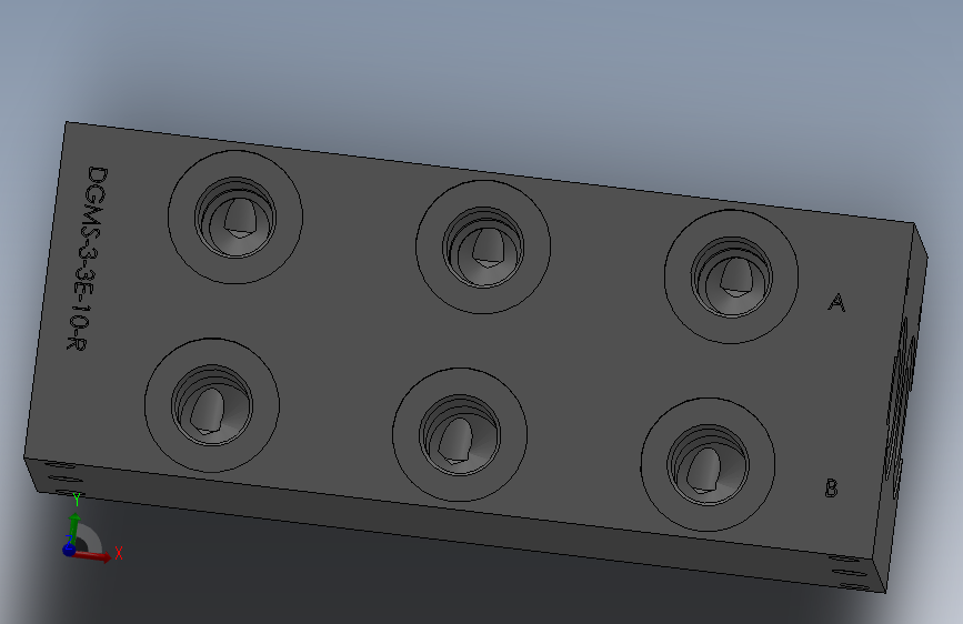 NG6-3站专用阀块