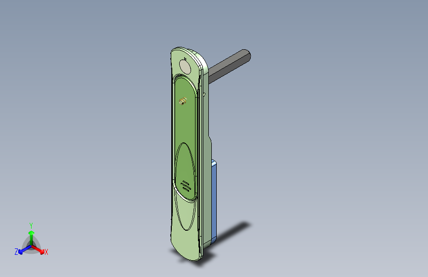隐形锁的一种新结构