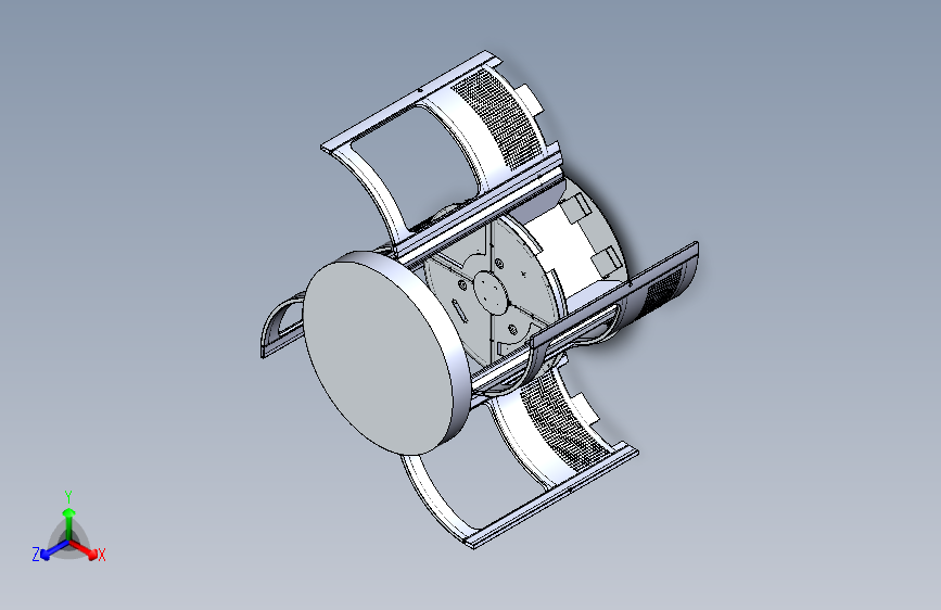 圆型钣金焊接机架