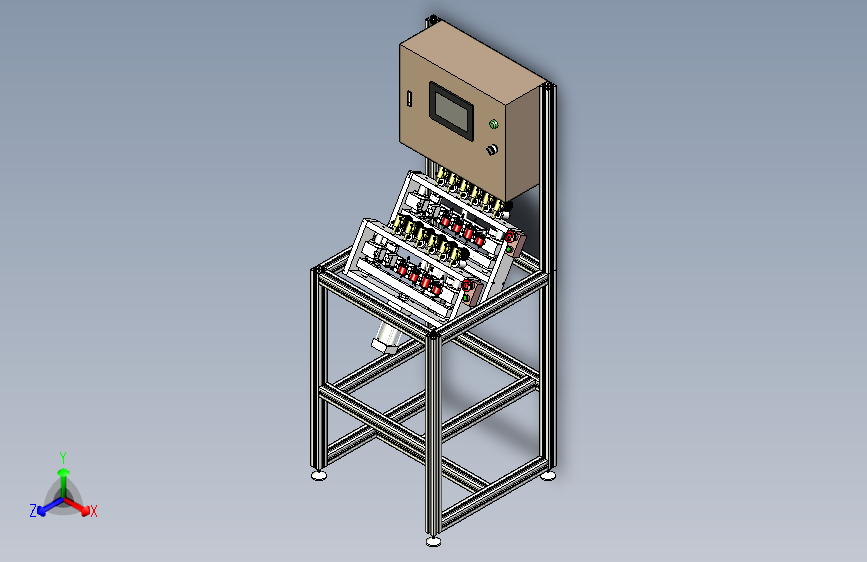 组合压力测试工装