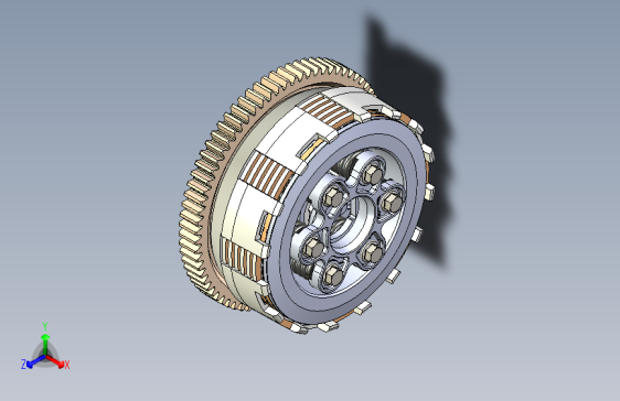 摩托车发动机离合器