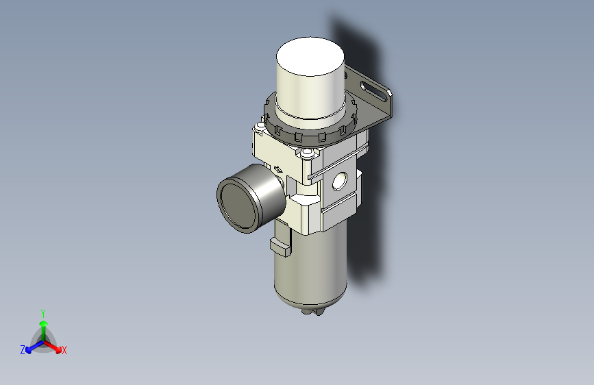 过滤减压阀SMC_JP_AW3002BGA0（3D）