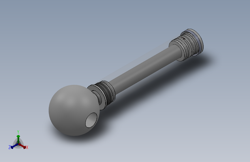 焊接式液压缸（带前杆端安装孔）140x90x593毫米