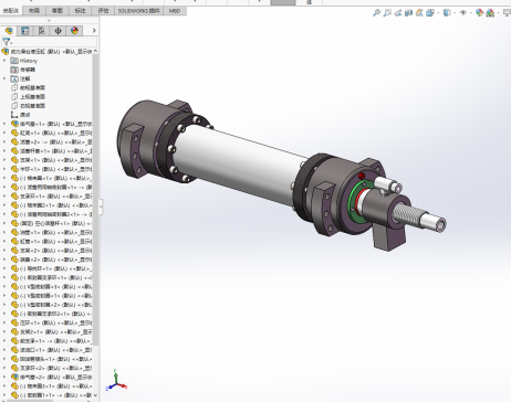 组合机床动力滑台液压缸 缸径125