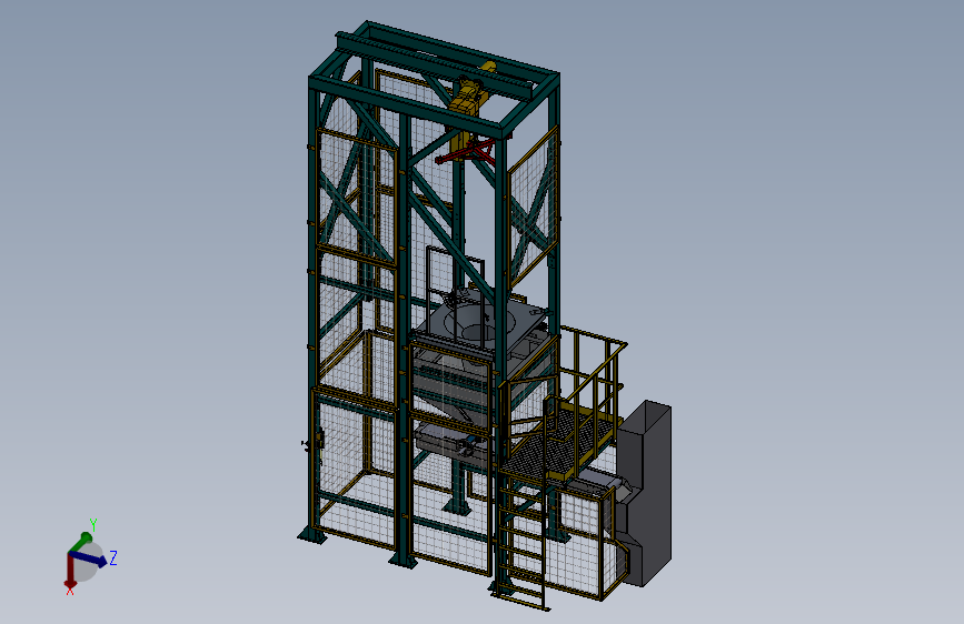 装卸袋机设备设计模型