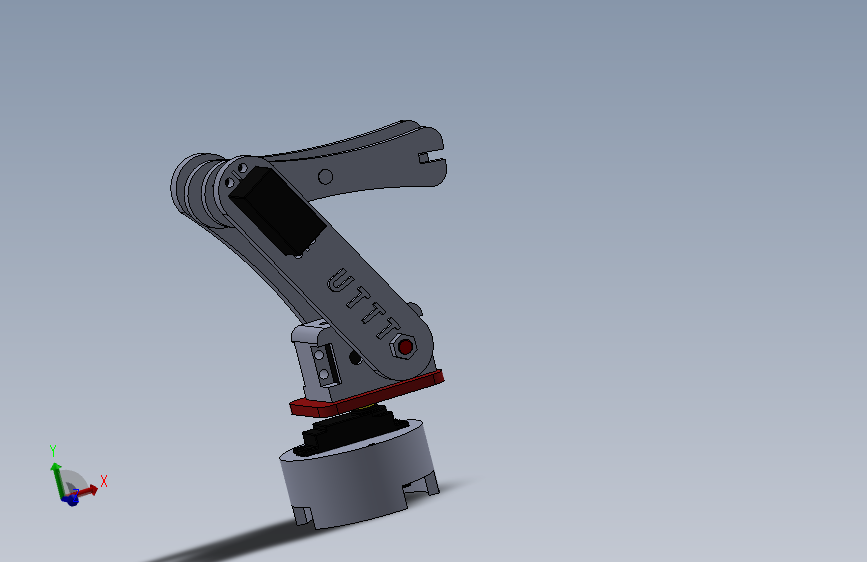 机械臂、机械爪、三自由度机械臂