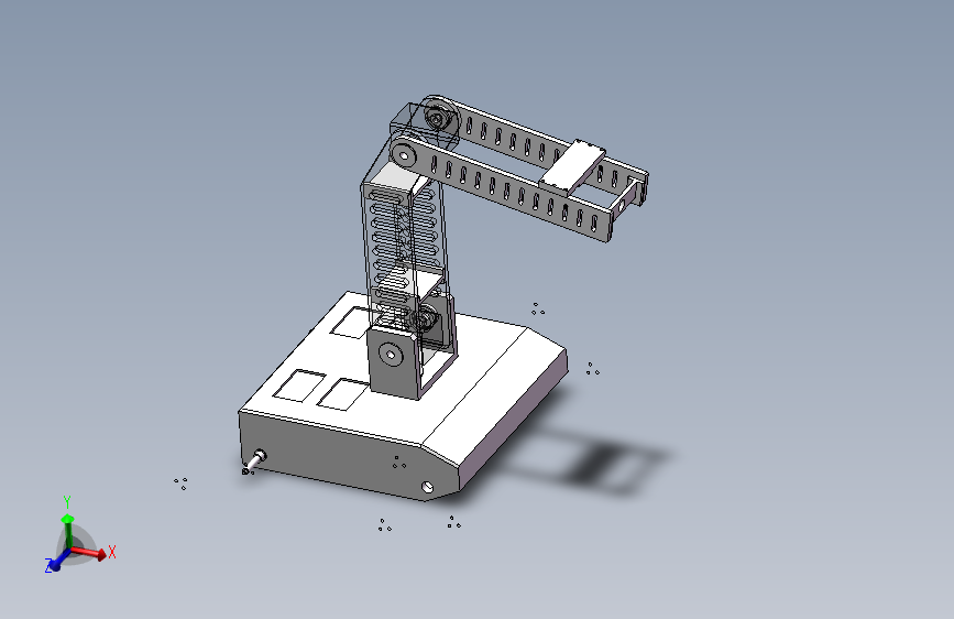 机械臂、机械爪、四履带机械臂小车