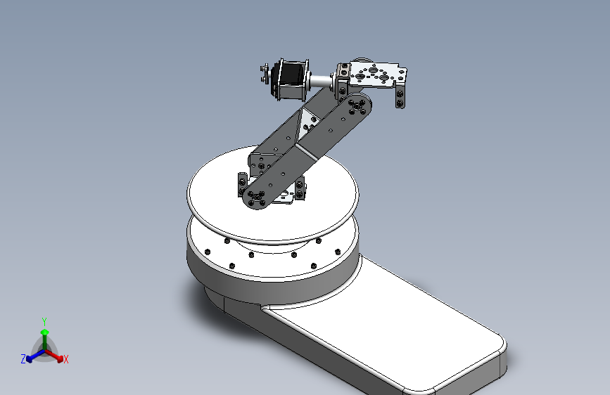 机械臂、机械爪、四自由度机械臂