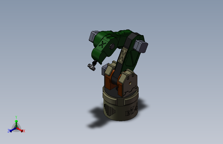 机械臂、机械爪、游戏《守望先锋》中的堡垒启发的机械手臂