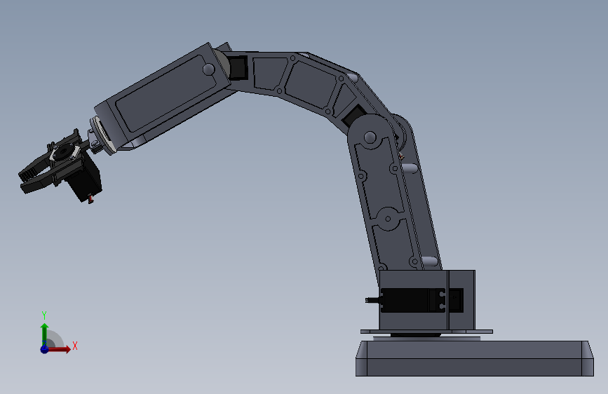 机械臂、机械爪、自制机械臂