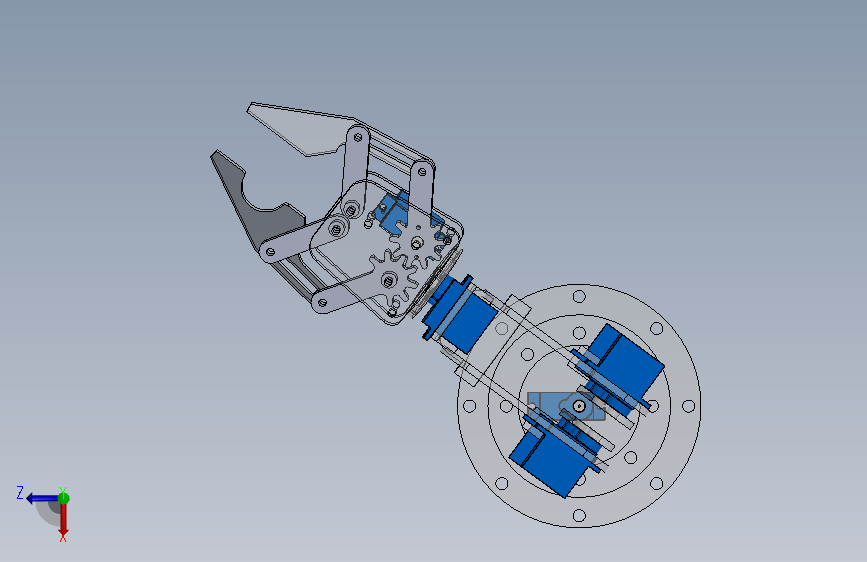 机械臂、机械爪、4DOF机械臂