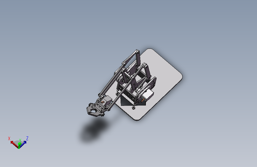 机械臂、机械爪、4轴机械臂.3