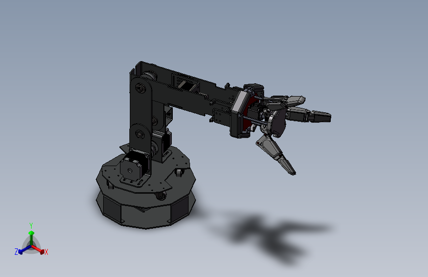 机械臂、机械爪、4 Axis DIY Manipulator v2.1机械臂