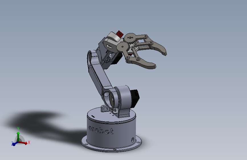 机械臂、机械爪、5 DOF机械臂