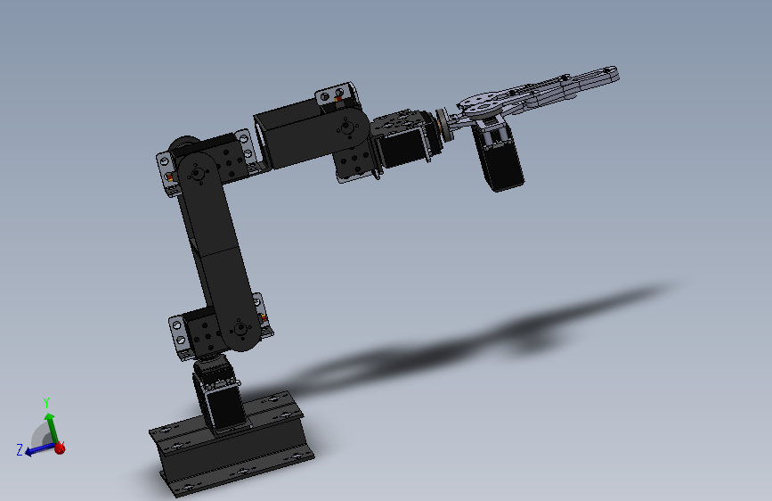 机械臂、机械爪、5DOF机械臂