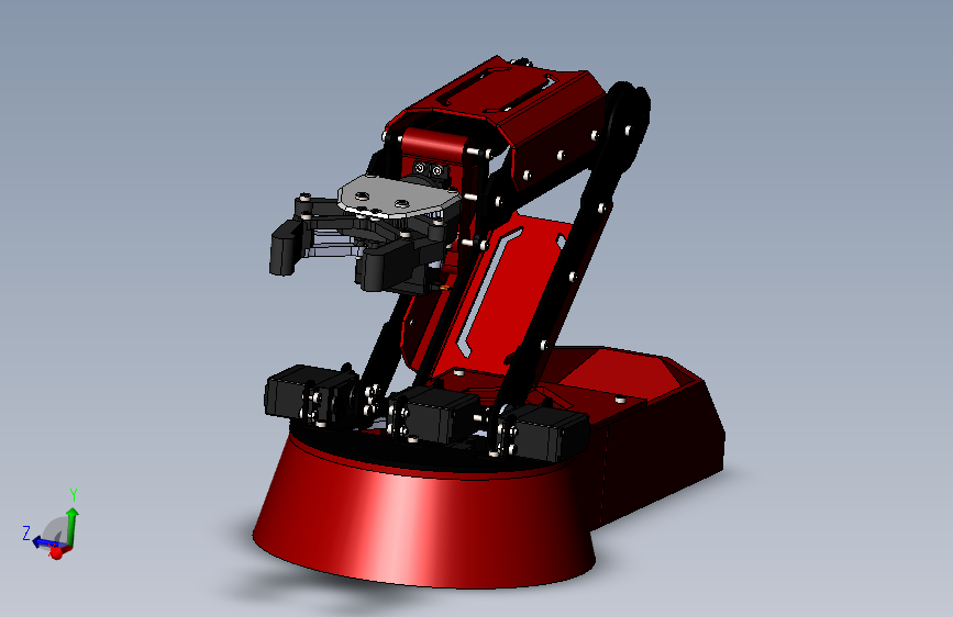 机械臂、机械爪、5自由度机械臂