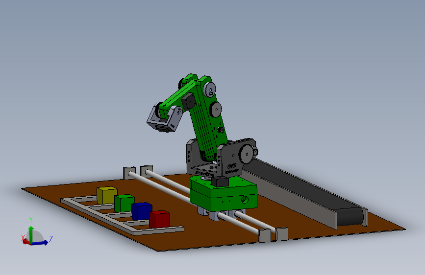 机械臂、机械爪、6 轴机器人