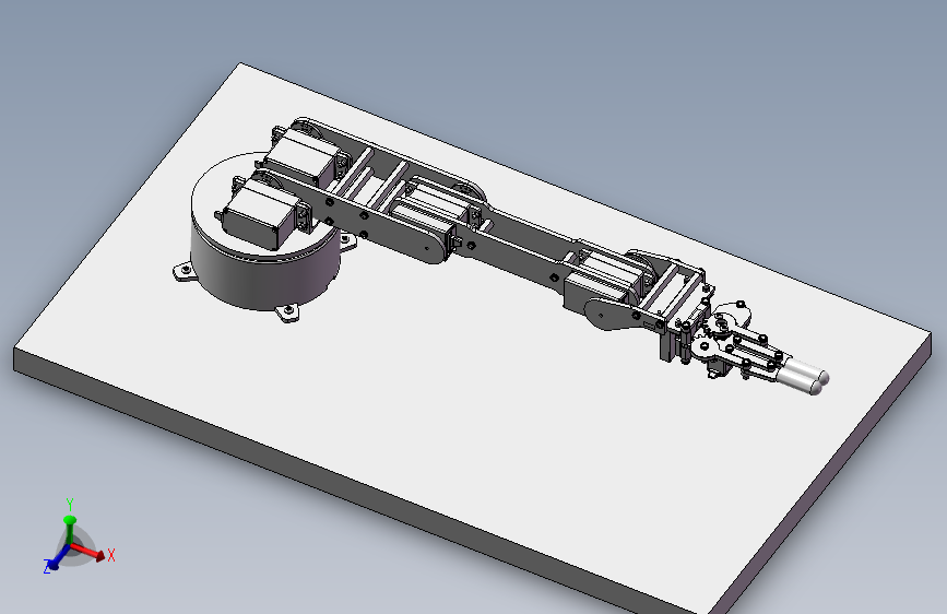机械臂、机械爪、lynxmotion工业机械臂