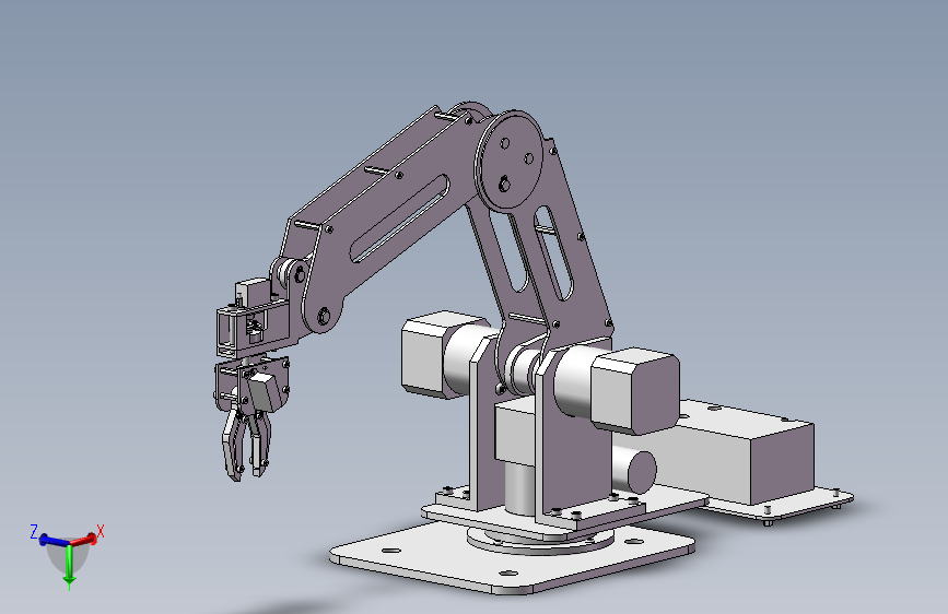 机械臂、机械爪、高精度桌面台式机器人