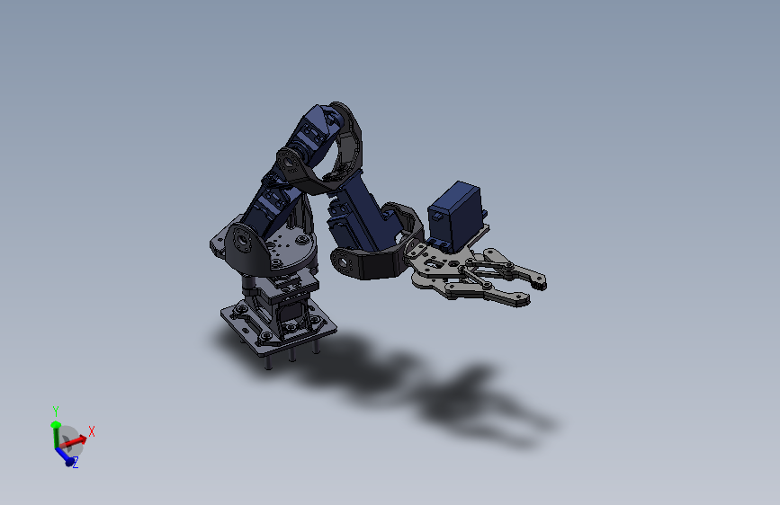 机械臂、机械爪、机械臂