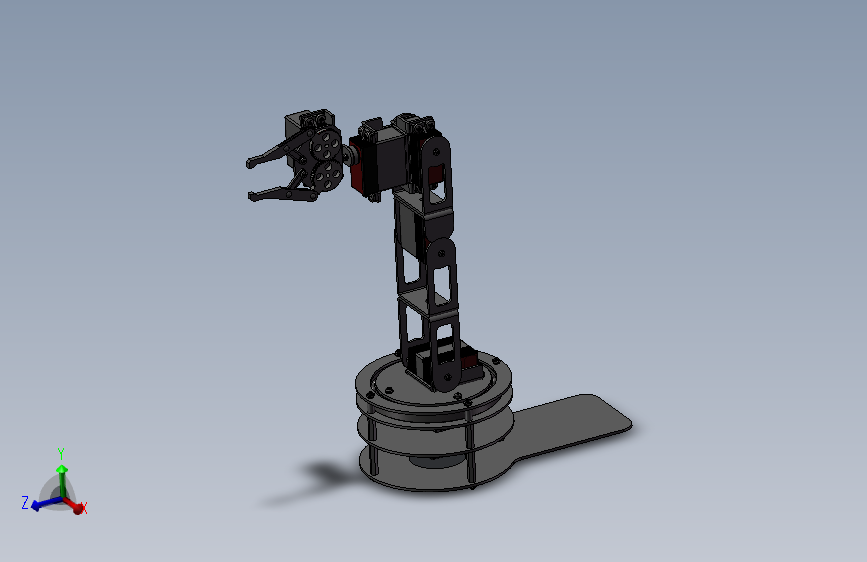 机械臂、机械爪、机械臂7