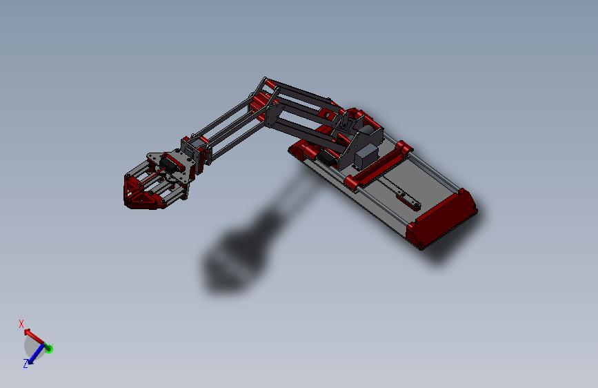 机械臂、机械爪、机械臂12