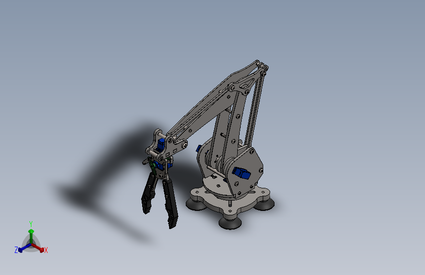 机械臂、机械爪、机械臂5