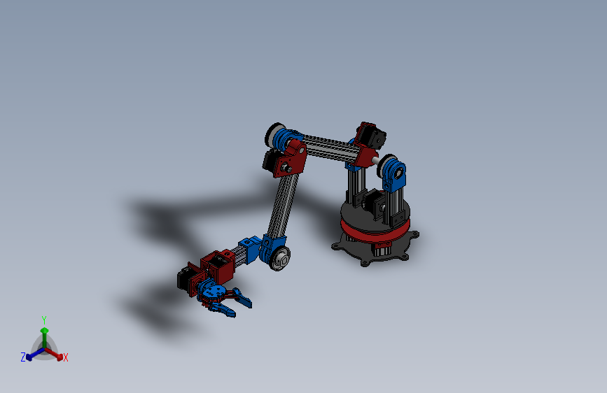 机械臂、机械爪、夹小水杯机械臂