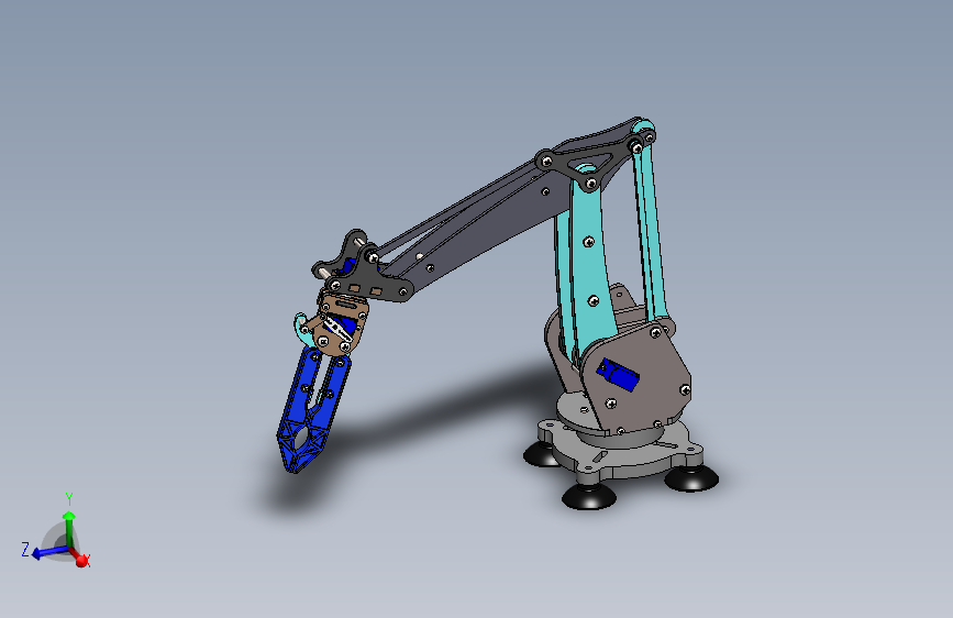 机械臂、机械爪、夹爪机械臂.3