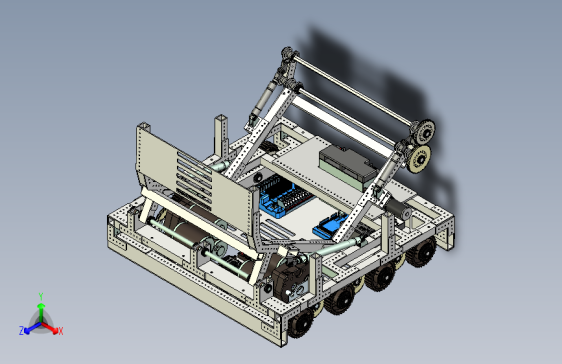 老款式的机器人