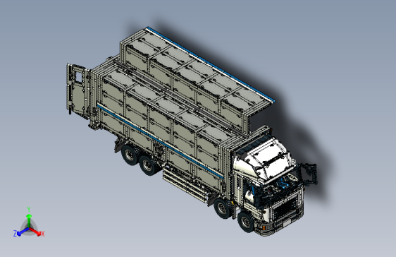 乐高翼身卡车