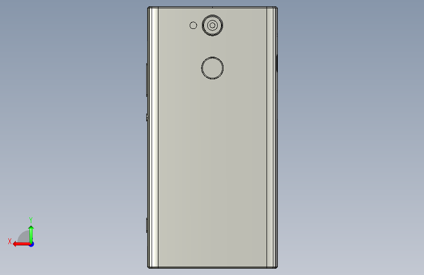 索尼 Xperia XA2 背面视图