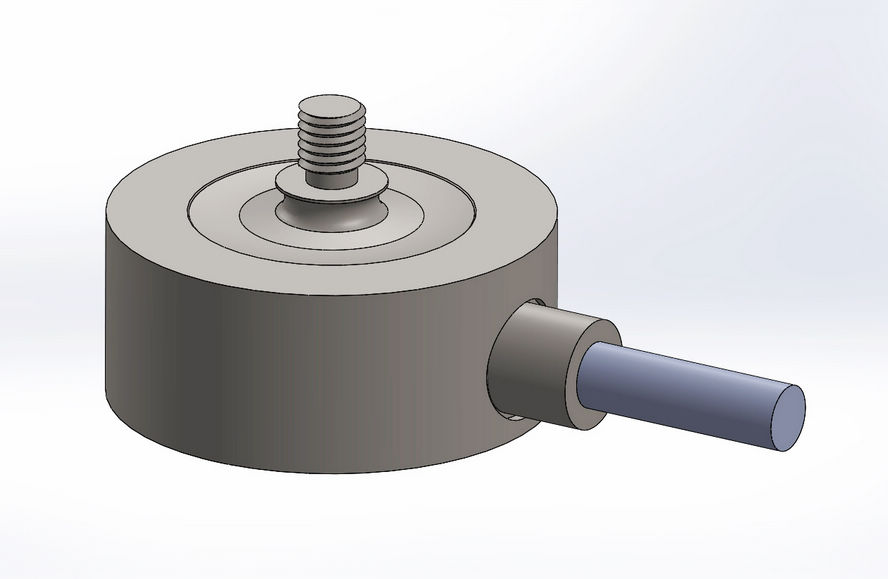 M3螺纹杆端称重传感器50N 100N微型力传感器