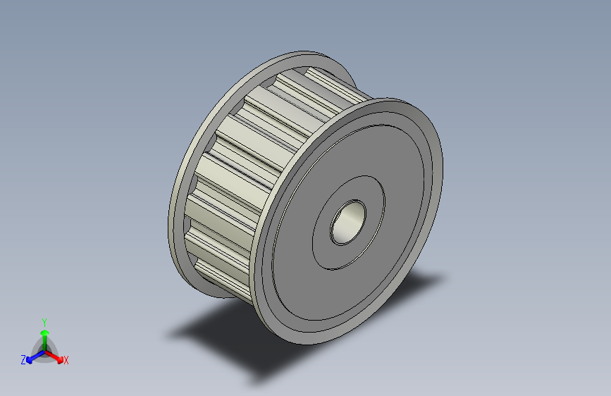 爱安特同步带轮惰轮STHD-16-H-100-12-Q