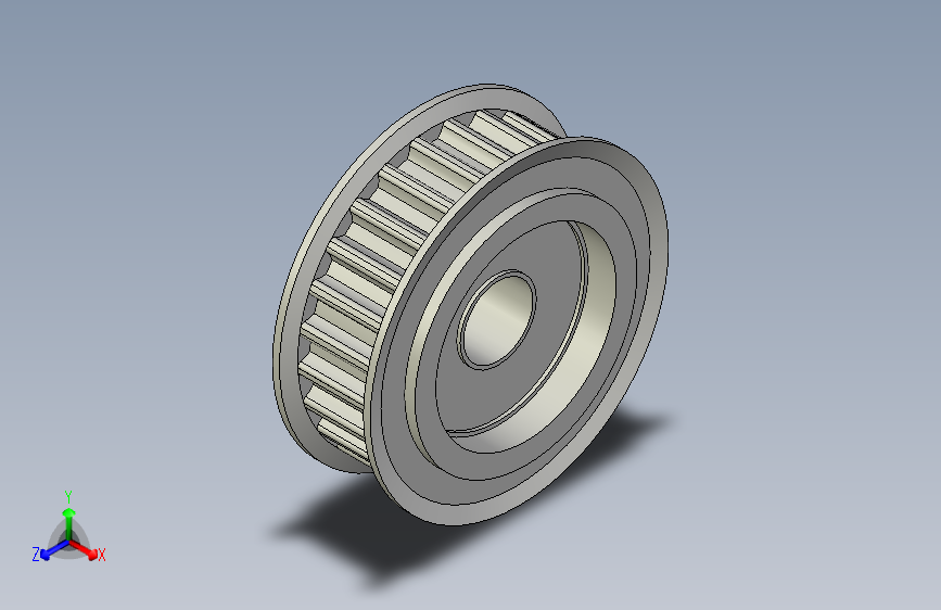 爱安特同步带轮惰轮STS5MS-25-S5M-10-Q
