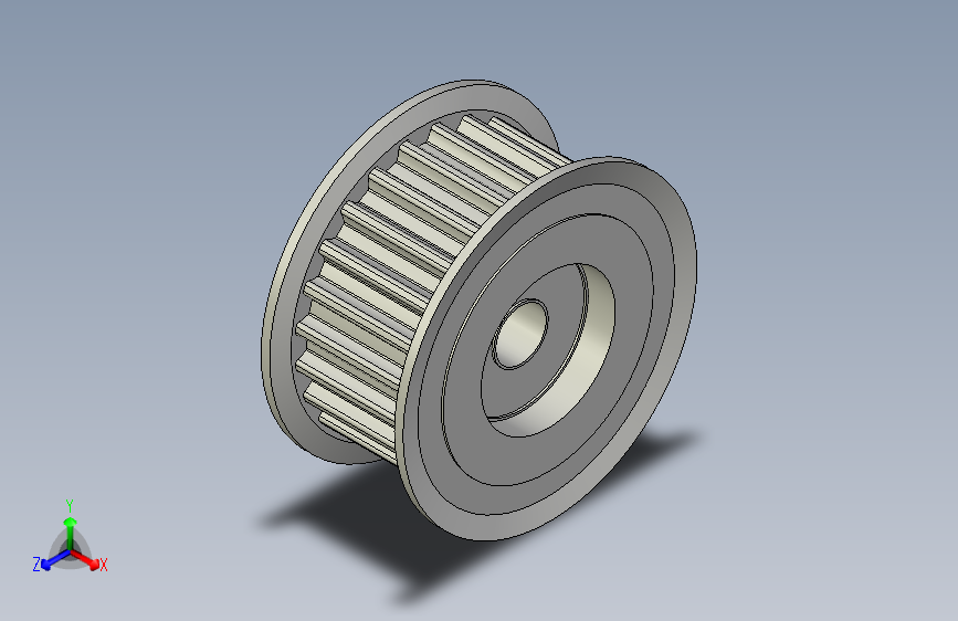 爱安特同步带轮惰轮STS8MS-24-S8M-25-Q