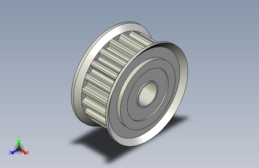 爱安特同步带轮惰轮STT5D-20-T5-10